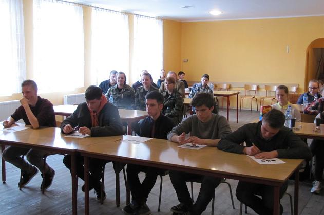 Eliminacje do Miejskiego Ogólnopolskiego Turnieju Wiedzy Pożarniczej „MŁODZIEŻ ZAPOBIEGA POŻAROM”