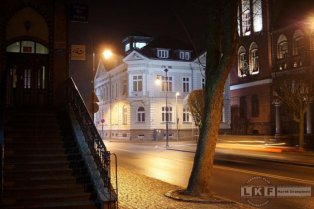 Ulica Armii Krajowej nocą