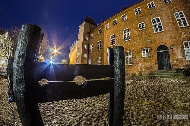 Plac przed Sądem Rejonowym w Lęborku