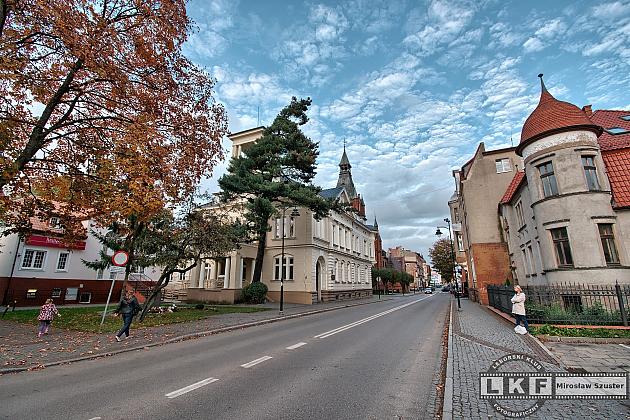 Lębork, ulica Armii Krajowej