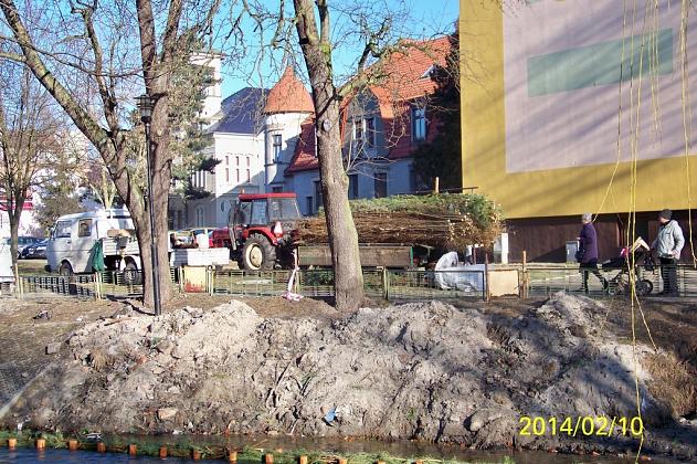 Budowa i przebudowa bulwarów nad rzeka Łebą