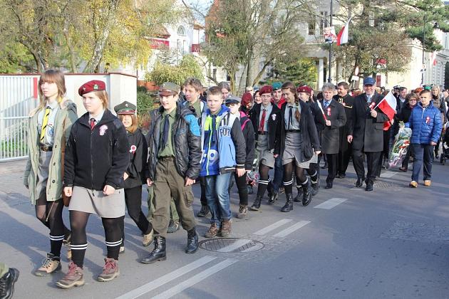 Lębork uczcił 96 rocznicę odzyskania niepodległości