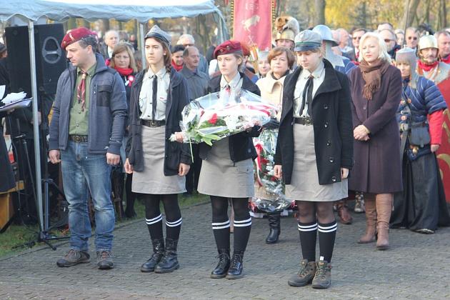 Lębork uczcił 96 rocznicę odzyskania niepodległości