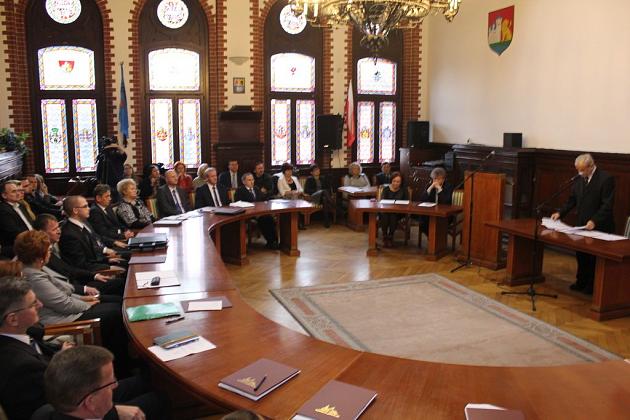 Pierwsza sesja Rady Miejskiej w Lęborku