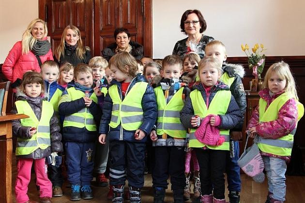 Przedszkolaki w ratuszu