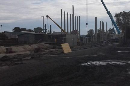 Galeria zdjęć z budowy elektrociepłowni.