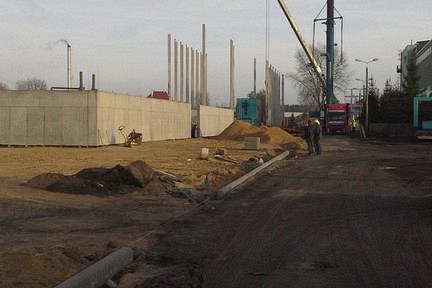 Galeria zdjęć z budowy elektrociepłowni.