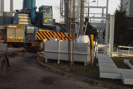 Galeria zdjęć z budowy elektrociepłowni.