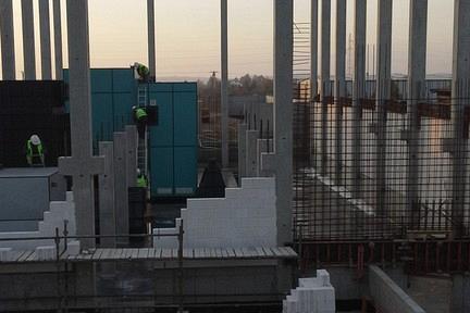 Galeria zdjęć z budowy elektrociepłowni.