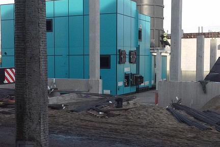 Galeria zdjęć z budowy elektrociepłowni.