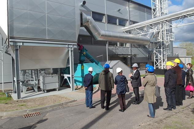 Galeria zdjęć z budowy elektrociepłowni.