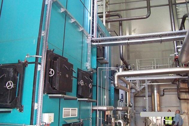 Galeria zdjęć z budowy elektrociepłowni.