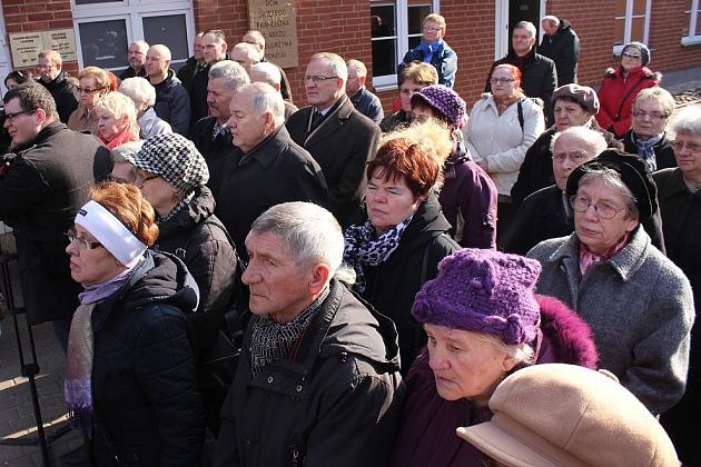 Tablica pamięci wydarzeń 10 marca 1945 odsłonięta