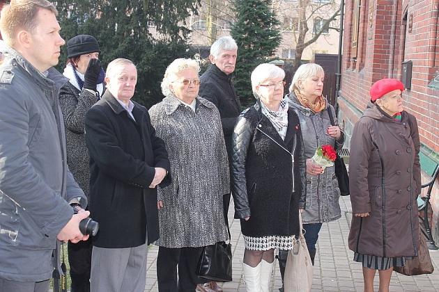 Tablica pamięci wydarzeń 10 marca 1945 odsłonięta