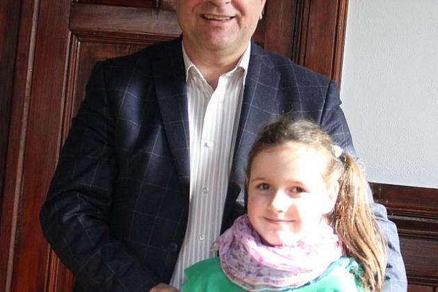 Przedszkolaki do ratusza przyniosły wiosnę