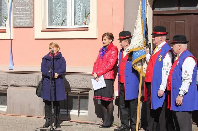 Tablica Alfreda Lubockiego odsłonięta
