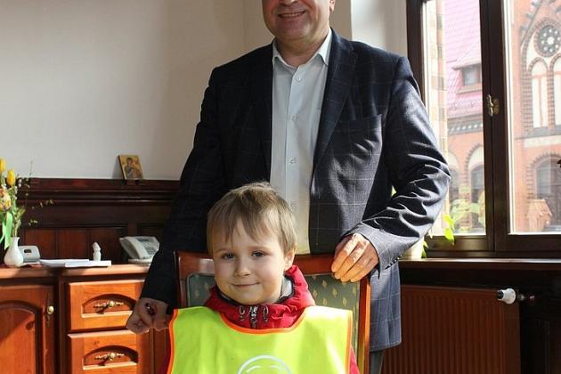 Świąteczna wizyta przedszkolaków