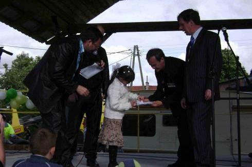 Burmistrz na motocyklu