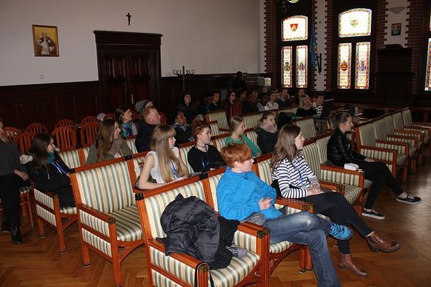 Wizyta młodzieży z Austrii i Anglii