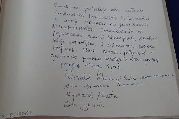 Ćwierć wieku lęborskich Sybiraków