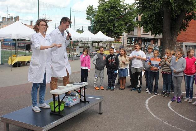 Piknik naukowy w SP 3