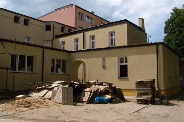 „TERMOMODERNIZACJA BUDYNKU UŻYTECZNOŚCI PUBLICZNEJ – MIEJSKIEGO OŚRODKA POMOCY SPOŁECZNEJ PRZY UL. KARD. WYSZYŃSKIEGO 3 W LĘBORKU”