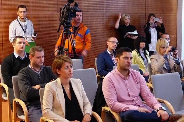 Lębork na konferencji prasowej „W rytmie Kaszub”