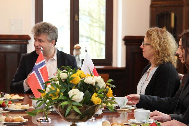 Wizyta przedstawicieli norweskiej dyplomacji w Lęborku