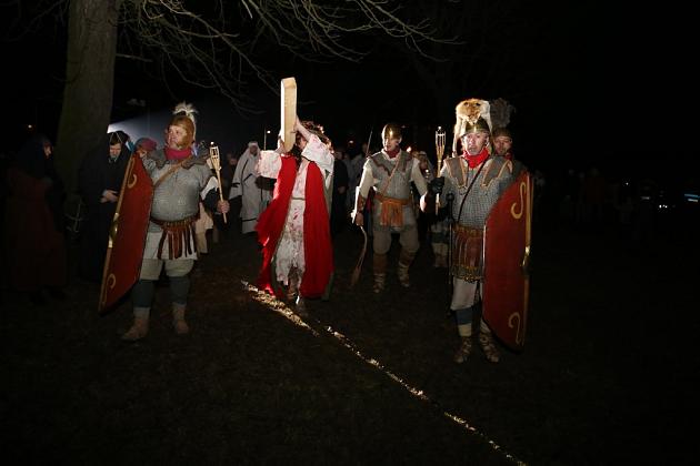 Misterium Męki Pańskiej w Parku Chrobrego