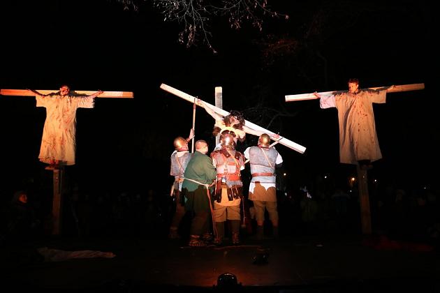 Misterium Męki Pańskiej w Parku Chrobrego