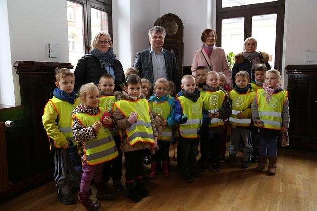 Świąteczne spotkania z przedszkolakami w ratuszu