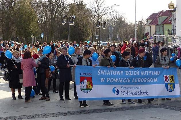 Marsz dla Autyzmu przeszedł ulicami Lęborka