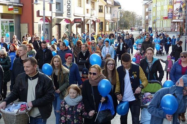 Marsz dla Autyzmu przeszedł ulicami Lęborka