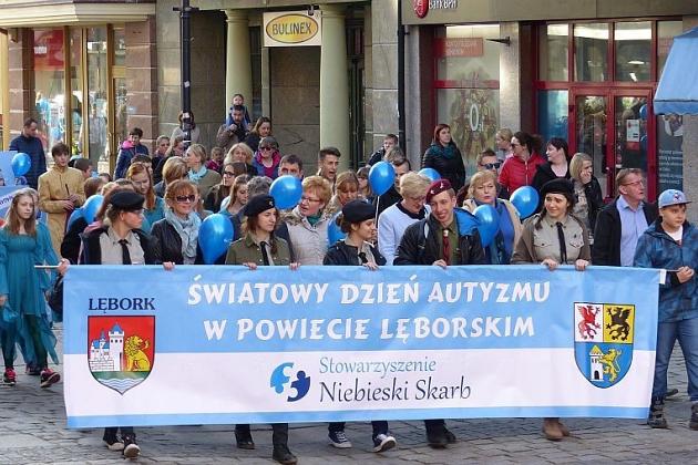 Marsz dla Autyzmu przeszedł ulicami Lęborka