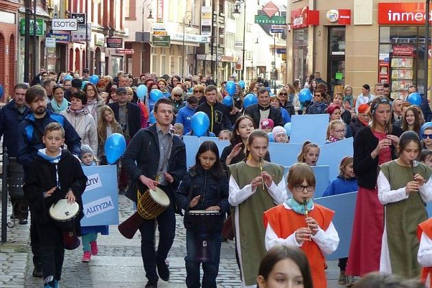 Marsz dla Autyzmu przeszedł ulicami Lęborka