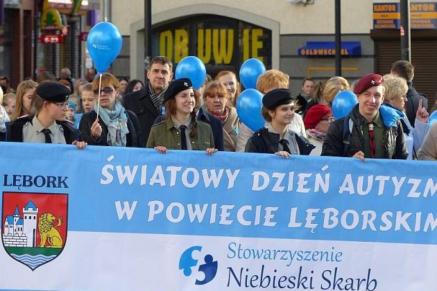 Marsz dla Autyzmu przeszedł ulicami Lęborka