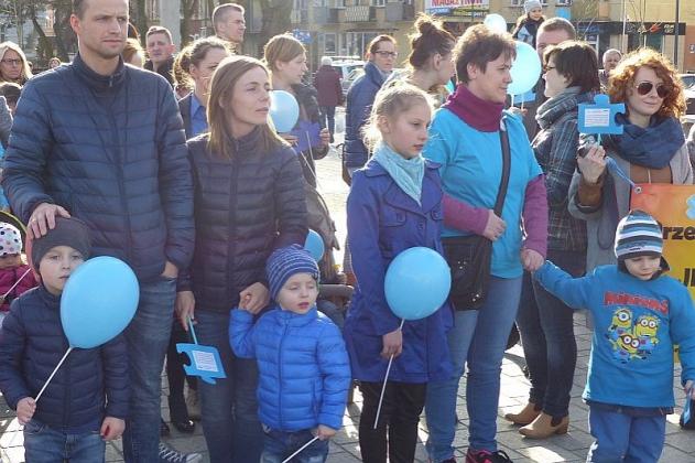 Marsz dla Autyzmu przeszedł ulicami Lęborka