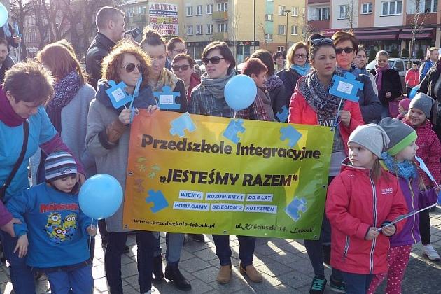 Marsz dla Autyzmu przeszedł ulicami Lęborka