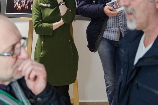 Plon warsztatów fotograficznych na wystawie