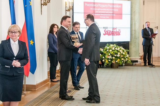 MPWiK odebrał certyfikat 