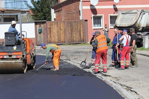Remont parkingu przy Sądzie Rejonowym
