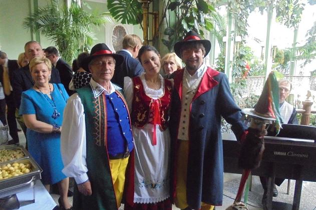 Lęborska delegacja na festiwalu w Kretindze