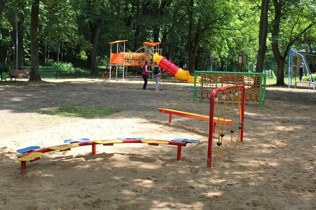 Małpi Gaj w Parku Chrobrego