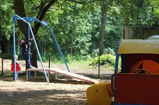 Małpi Gaj w Parku Chrobrego