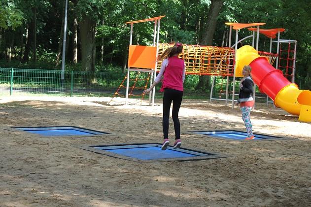 Małpi Gaj w Parku Chrobrego