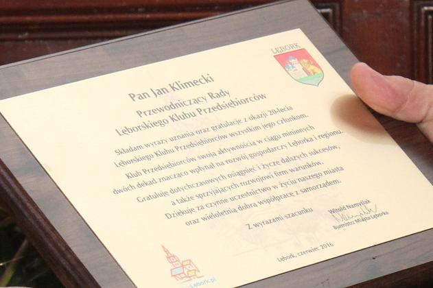 Lęborski Klub Przedsiębiorców ma już 20 lat