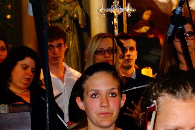 Lęborska Młodzieżowa Orkiestra Kameralna koncertowała w Sanktuarium