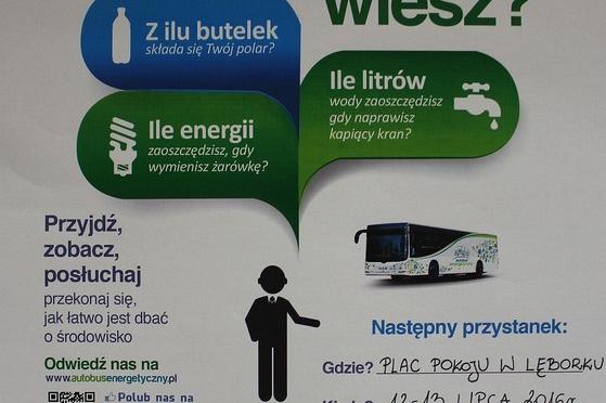 Autobus energetyczny przyjechał do Lęborka