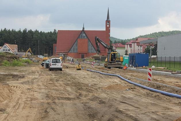 Budowa skrzyżowania na obwodnicy. Połączy ul. Żeromskiego, Jana Pawła II i Teligi