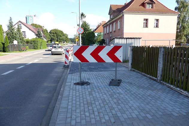 Remont chodnika na ul. Kaszubskiej